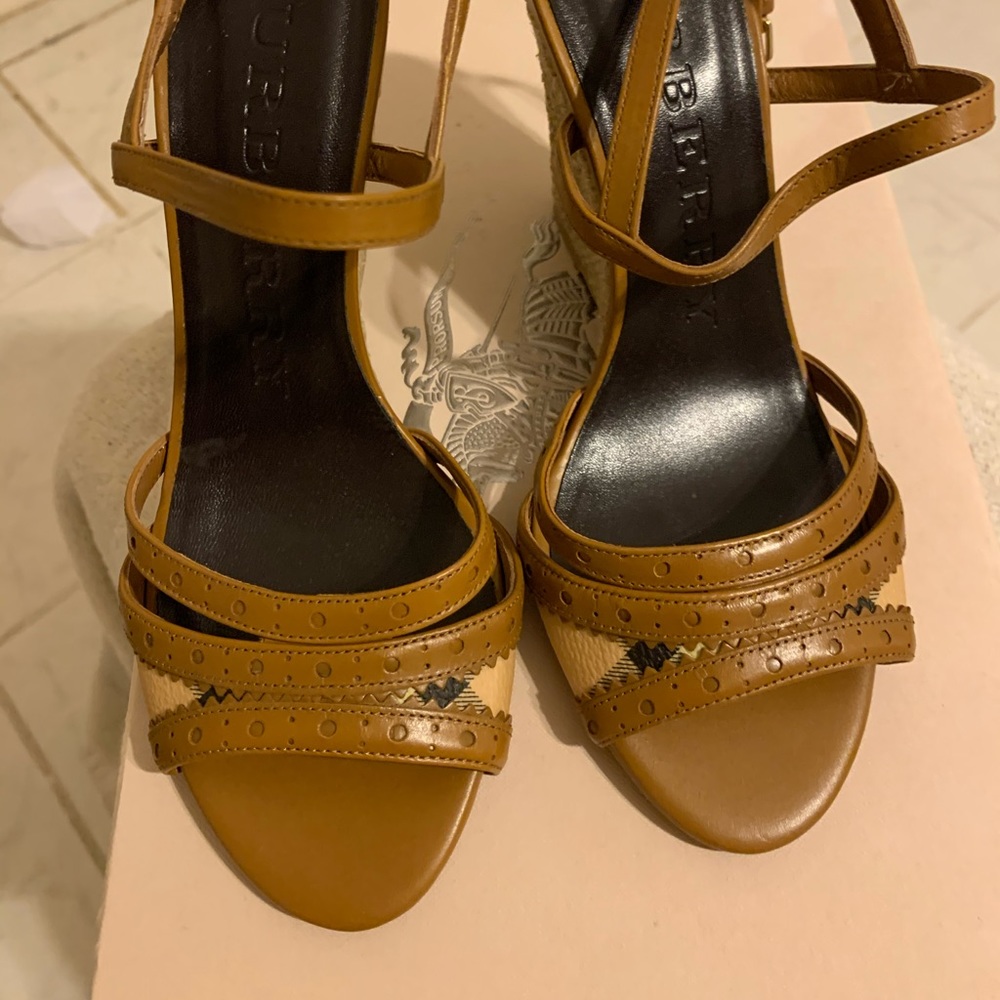 Burberry wedges